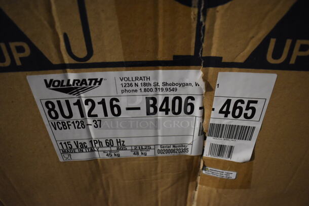 BRAND NEW IN BOX! Vollrath VCBF128-37 Commercial Countertop Triple Hopper Slushie Machine. Hopper Has 2.6 Gallon Capacity. 115 Volts, 1 Phase. Tested and Working! - Image 2 of 3