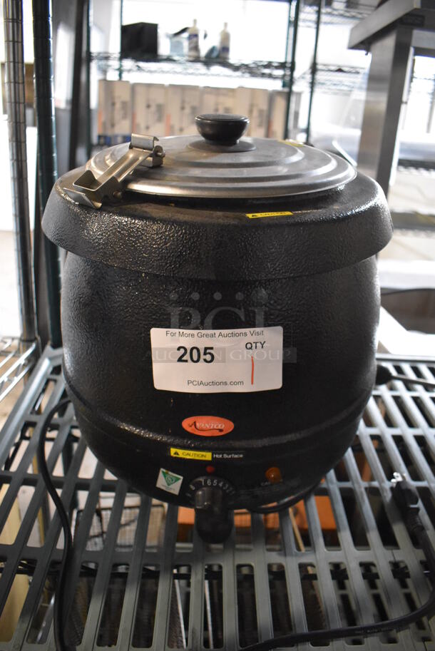 Avantco SK-600 Metal Commercial Countertop Soup Kettle Food Warmer. 120 Volts, 1 Phase. 13x13x16. Tested and Working! - Image 1 of 4