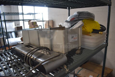 ALL ONE MONEY! Tier Lot of Various Items Including Bug Zapper and Poly Bins