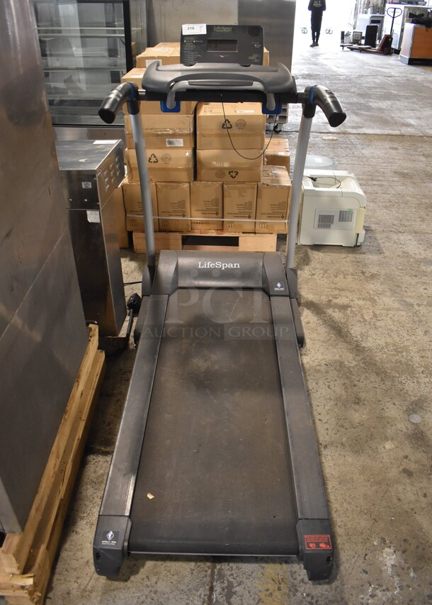 LifeSpan Metal Commercial Floor Style Treadmill. 34x70x55. Tested and Working!