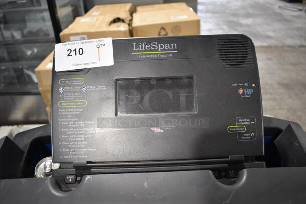 LifeSpan Metal Commercial Floor Style Treadmill. 34x70x55. Tested and Working! - Image 5 of 6