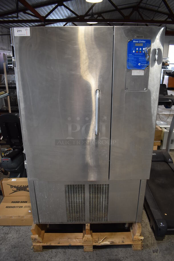2013 Randell BC-18 Stainless Steel Commercial Floor Style Blast Chiller. 115/230 Volts, 1 Phase. 40x35x66