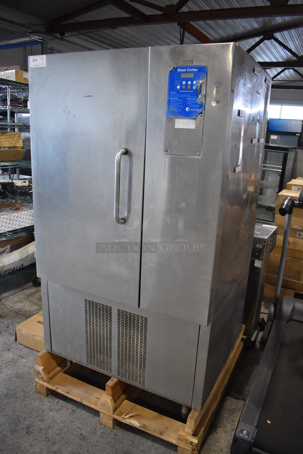 2013 Randell BC-18 Stainless Steel Commercial Floor Style Blast Chiller. 115/230 Volts, 1 Phase. 40x35x66 - Image 2 of 6