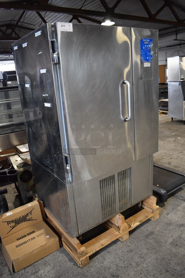 2013 Randell BC-18 Stainless Steel Commercial Floor Style Blast Chiller. 115/230 Volts, 1 Phase. 40x35x66 - Image 3 of 6