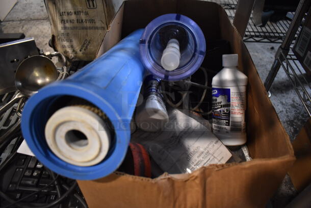 ALL ONE MONEY! Tier Lot of Various Items Including Water Filter Pieces and Keyboards - Image 4 of 4