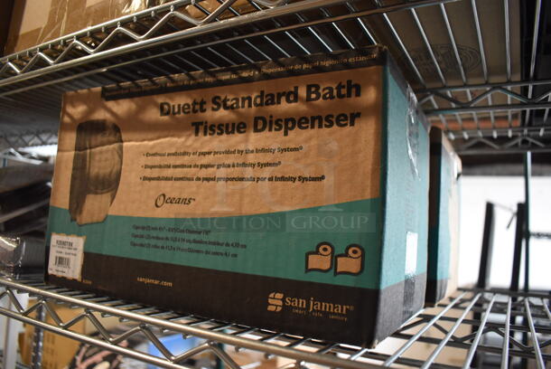 ALL ONE MONEY! 2 Tier Lot of Various Items Including Hose End Drip Kits, Toilet Paper Dispensers and Light Fixtures - Image 4 of 6