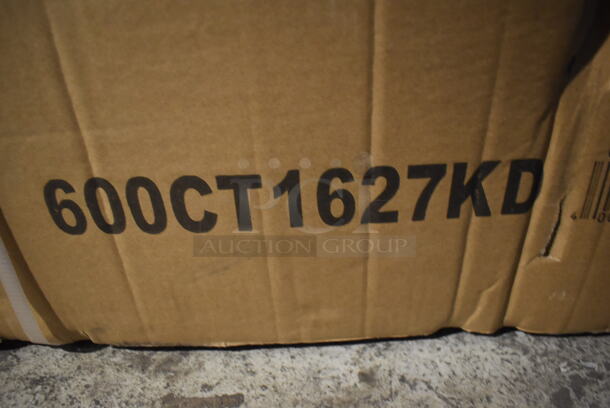 BRAND NEW IN BOX! Regency 600CT1627KD 16" x 27" Three Shelf 20 Gauge 430 Stainless Steel Utility Cart - Image 2 of 3