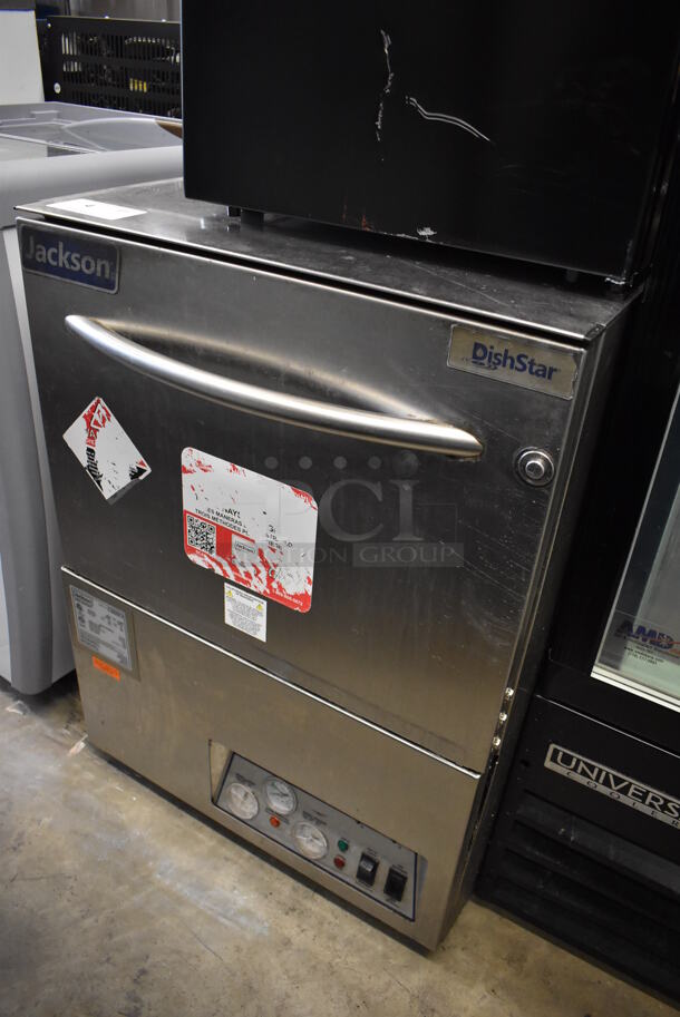 2019 Jackson Dishstar HT Stainless Steel Commercial Undercounter Dishwasher. 208/230 Volts, 1 Phase. 24.5x25x32.5