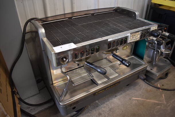La Cimbali M29 Stainless Steel Commercial Countertop 2 Group Espresso Machine w/ 2 Portafilters and 2 Steam Wands. 208 Volts, 1 Phase. 30.5x22x24 - Image 2 of 8