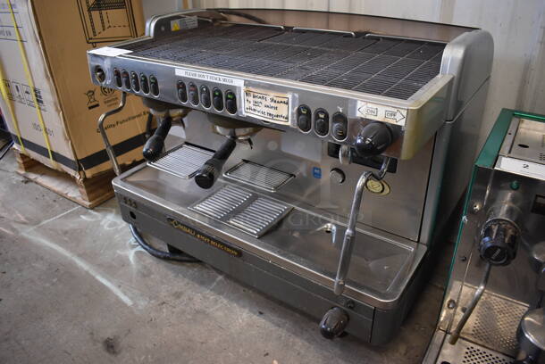 La Cimbali M29 Stainless Steel Commercial Countertop 2 Group Espresso Machine w/ 2 Portafilters and 2 Steam Wands. 208 Volts, 1 Phase. 30.5x22x24 - Image 4 of 8