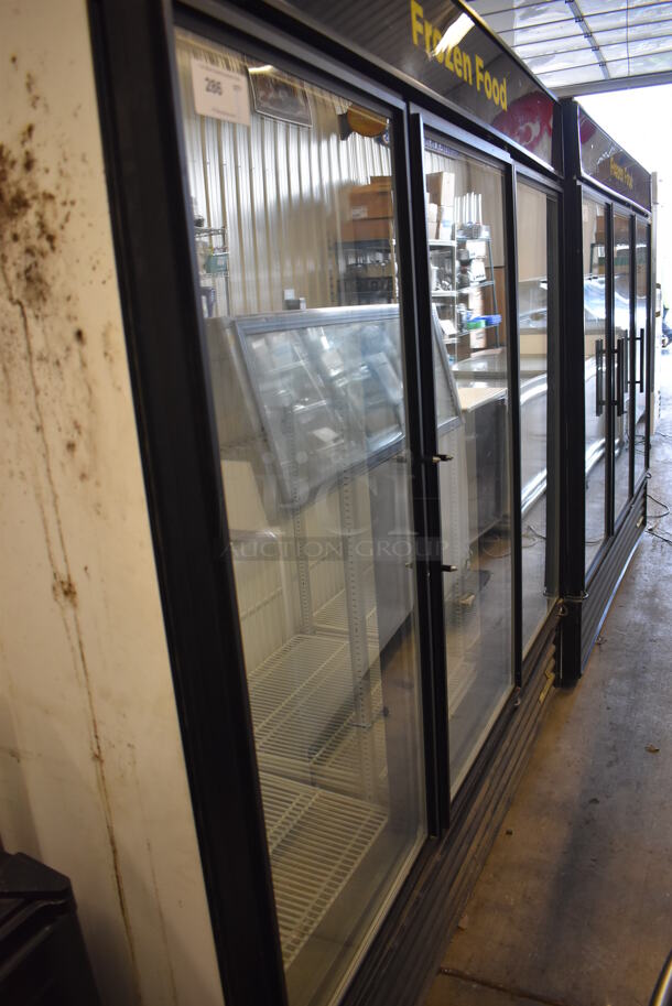 2013 True GDM-72F-LD ENERGY STAR Metal Commercial 3 Door Reach In Freezer Merchandiser. 115/208-230 Volts, 1 Phase. 77x30.5x78 - Image 2 of 8