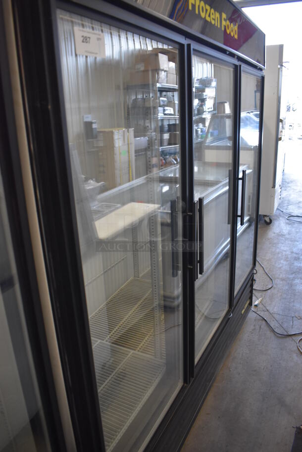 2014 True GDM-72F-LD ENERGY STAR Metal Commercial 3 Door Reach In Freezer Merchandiser. 115/208-230 Volts, 1 Phase. 77x30.5x78 - Image 2 of 6