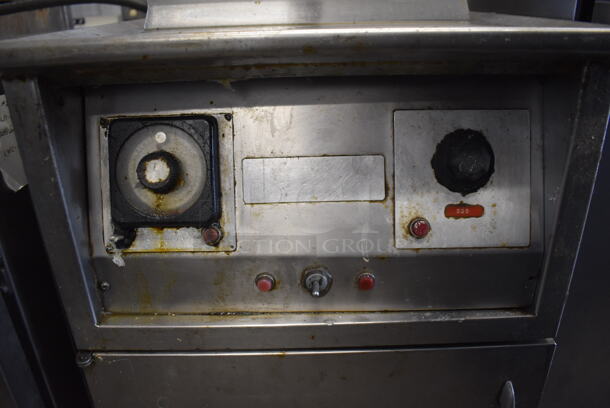 Stainless Steel Commercial Floor Style Electric Powered Pressure Fryer. 208 Volts, 3 Phase. 18x36x40 - Image 4 of 7