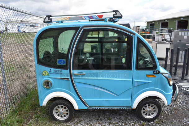 Chang Li Metal Electric Powered Mobility Vehicle. 46x91x70 - Image 6 of 12