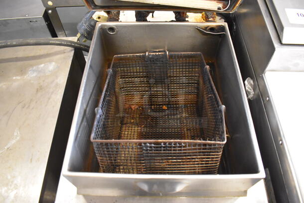 Stainless Steel Commercial Floor Style Electric Powered Pressure Fryer. 208 Volts, 3 Phase. 18x36x40 - Image 7 of 7