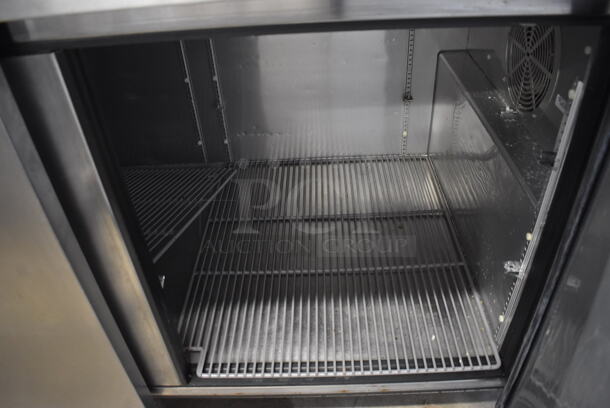 2017 True TPP-67 Stainless Steel Commercial Pizza Prep Table on Commercial Casters. 115 Volts, 1 Phase. 67x34.5x34. Tested and Working! - Image 7 of 9