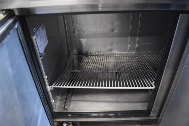 2017 True TPP-67 Stainless Steel Commercial Pizza Prep Table on Commercial Casters. 115 Volts, 1 Phase. 67x34.5x34. Tested and Working! - Image 8 of 9