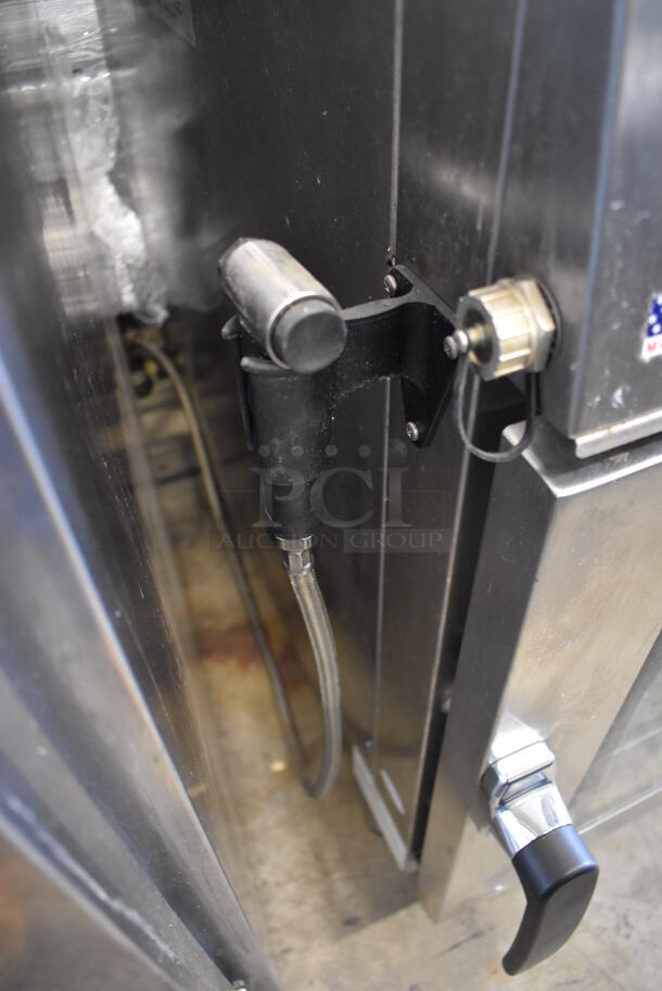2017 Alto Shaam CTX4-10EC Stainless Steel Commercial Electric Powered Combitherm CT Express Electric Boiler-Free 5 Pan Combi Oven. 208-240 Volts, 3 Phase. 20x31x32.5 - Image 6 of 7