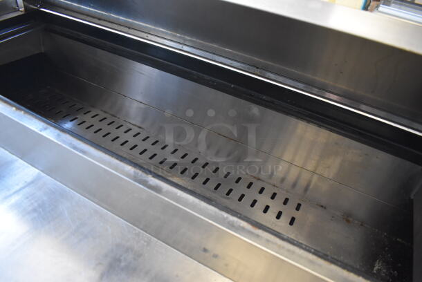 Migali C-PP93 Stainless Steel Commercial Pizza Prep Table on Commercial Casters. 115 Volts, 1 Phase. 93x33.5x41. Tested and Powers On But Does Not Get Cold - Image 5 of 10