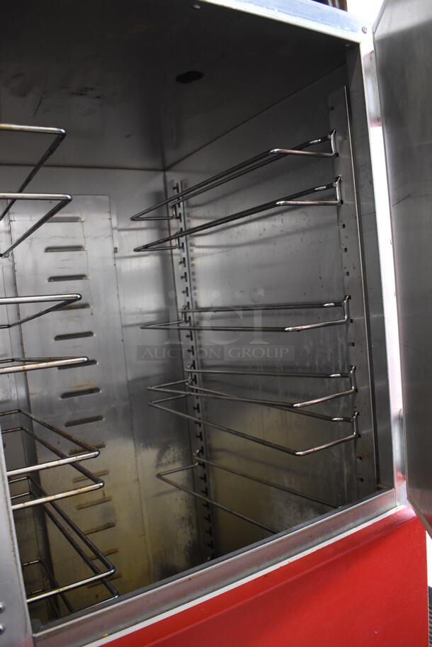 CresCor Metal Commercial Holding Heated Cabinet on Commercial Casters. 26x30x70. Cannot Test Due To Plug Style - Image 3 of 5