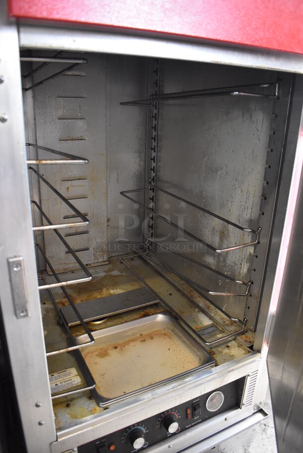 CresCor Metal Commercial Holding Heated Cabinet on Commercial Casters. 26x30x70. Cannot Test Due To Plug Style - Image 4 of 5