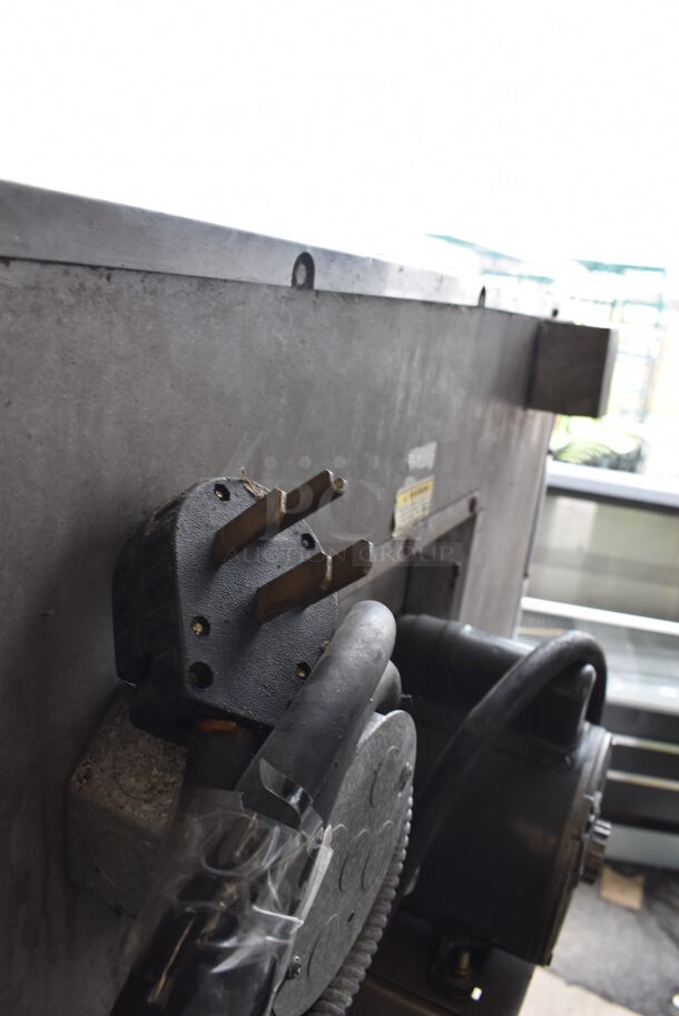2 Vulcan VC4ED Stainless Steel Commercial Electric Powered Full Size Convection Oven w/ View Through Doors, Metal Oven Racks and Thermostatic Controls on Commercial Casters. 208 Volts, 3/1 Phase. 40x32x68. 2 Times Your Bid! - Image 12 of 12