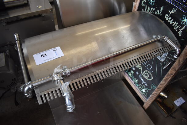 Equipex SA VENT PALI L Stainless Steel Commercial Countertop Vent Exhaust System. 120 Volts, 1 Phase. 27.5x29.5x33. Tested and Working! - Image 2 of 5