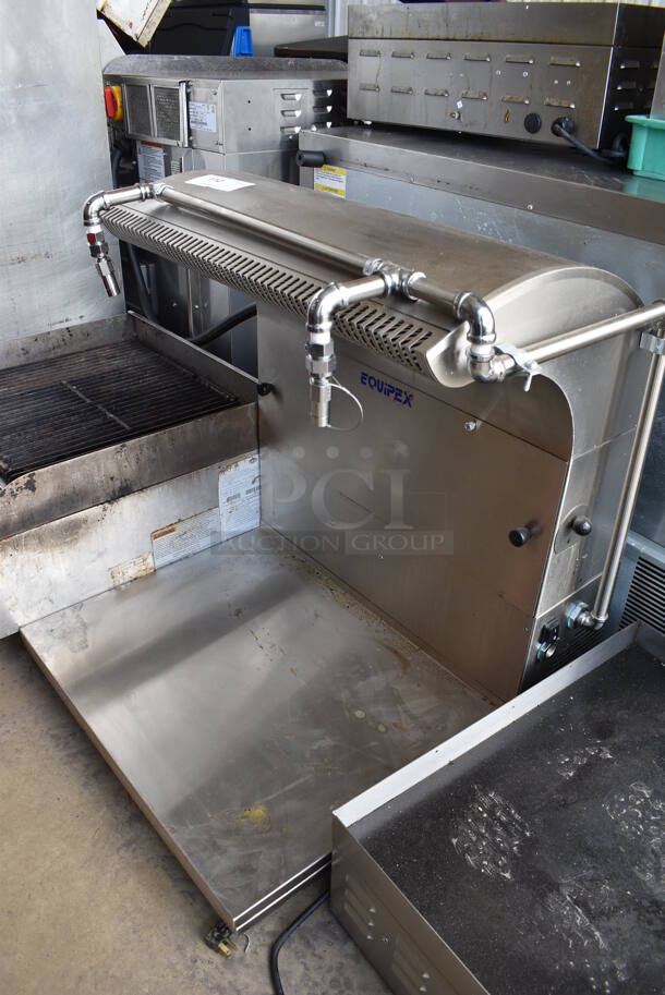 Equipex SA VENT PALI L Stainless Steel Commercial Countertop Vent Exhaust System. 120 Volts, 1 Phase. 27.5x29.5x33. Tested and Working! - Image 4 of 4