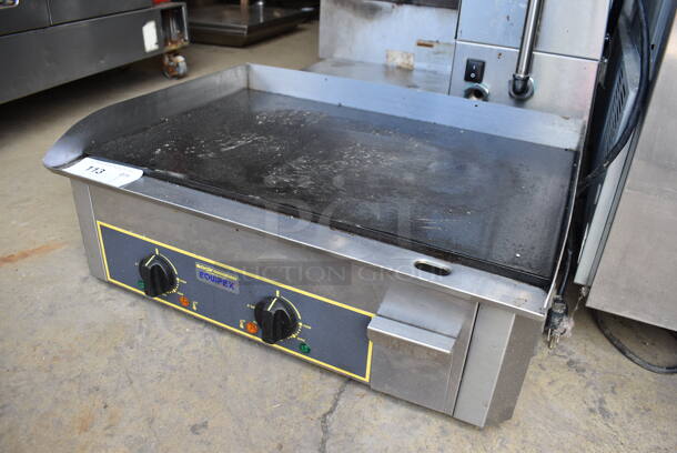 Equipex Sodir Stainless Steel Commercial Countertop Electric Powered Flat Top Griddle. 24x17.5x9 - Image 2 of 6