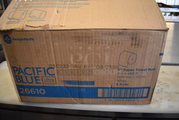 2 Boxes of 6 BRAND NEW! Georgia Pacific Paper Towel Rolls. 2 Times Your Bid! - Image 4 of 4