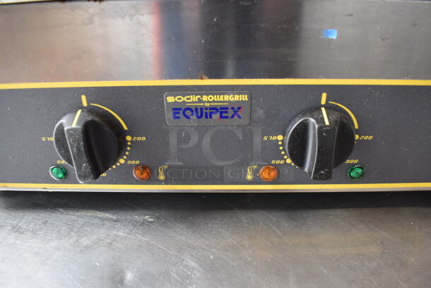 Equipex Sodir Stainless Steel Commercial Countertop Electric Powered Flat Top Griddle. 24x17.5x9 - Image 2 of 4