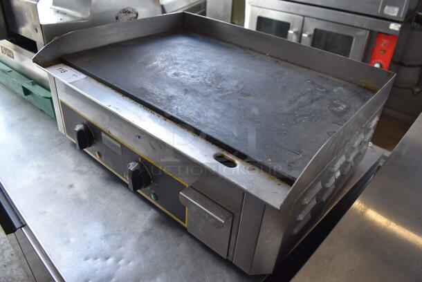 Equipex Sodir Stainless Steel Commercial Countertop Electric Powered Flat Top Griddle. 24x17.5x9 - Image 3 of 4