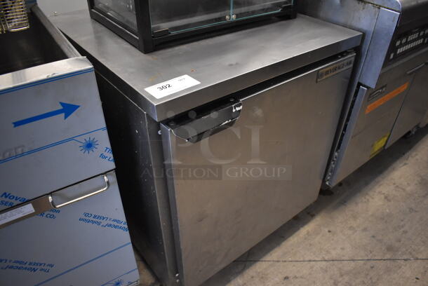Beverage Air WTF27A Stainless Steel Commercial Single Door Undercounter Cooler on Commercial Casters. 115 Volts, 1 Phase. 27x30x32. Tested and Working! - Image 2 of 5