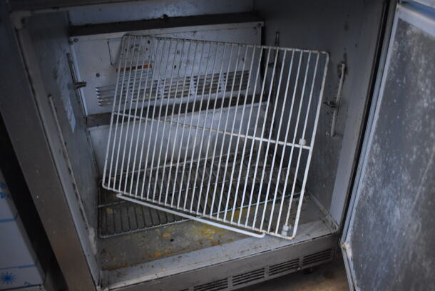 Beverage Air WTF27A Stainless Steel Commercial Single Door Undercounter Cooler on Commercial Casters. 115 Volts, 1 Phase. 27x30x32. Tested and Working! - Image 3 of 5