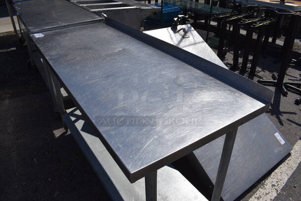Stainless Steel Table w/ Metal Under Shelf. 60x24x36 - Image 2 of 3
