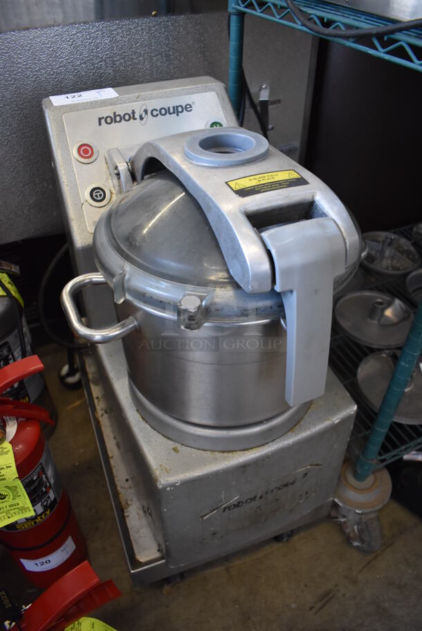 Robot Coupe R10 Metal Commercial Countertop Food Processor w/ Blade on Dolly. 208-230 Volts, 1 Phase. 15x26x32 - Image 2 of 7