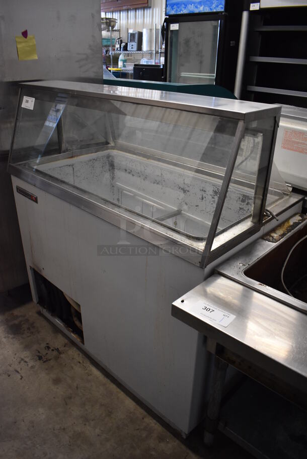 Kelvinator Metal Commercial Ice Cream Dipping Cabinet. 47x28x51. Tested and Does Not Power On - Image 1 of 5