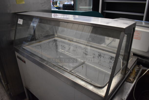 Kelvinator Metal Commercial Ice Cream Dipping Cabinet. 47x28x51. Tested and Does Not Power On - Image 2 of 5