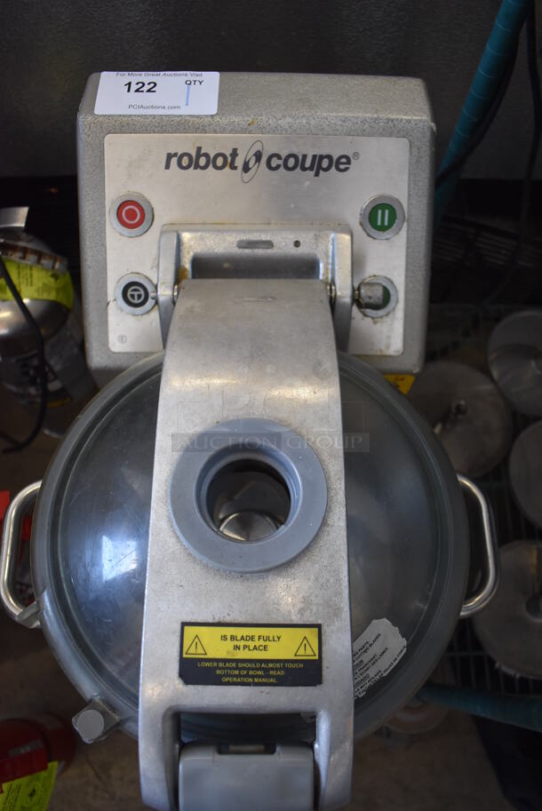 Robot Coupe R10 Metal Commercial Countertop Food Processor w/ Blade on Dolly. 208-230 Volts, 1 Phase. 15x26x32 - Image 5 of 7