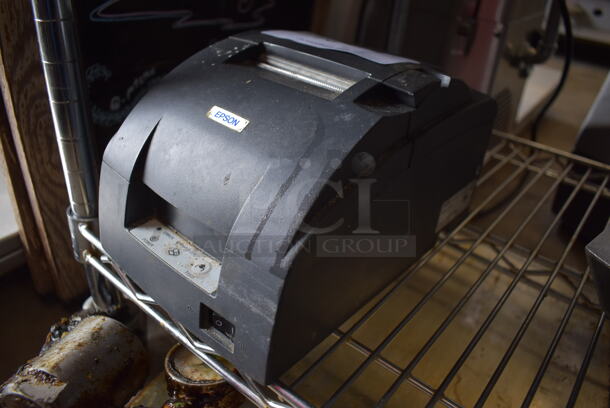 Epson M188B Countertop Receipt Printer. 6x10x6 - Image 2 of 5