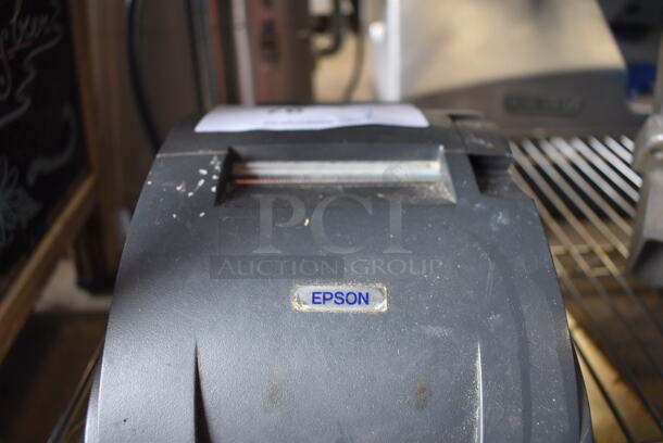 Epson M188B Countertop Receipt Printer. 6x10x6 - Image 3 of 5