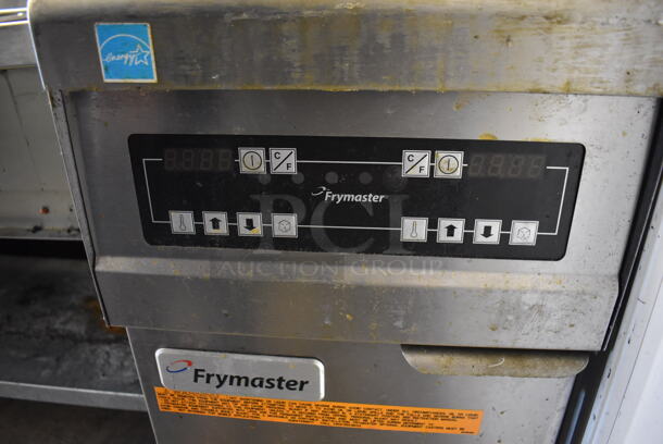 2017 Frymaster PH155-2SC Stainless Steel Commercial Floor Style Natural Gas Powered Deep Fat Fryer on Commercial Casters. 16x30x45 - Image 5 of 7