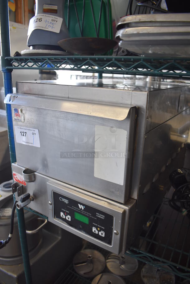 Winston CVap Stainless Steel Commercial Single Drawer Warming Drawer. 115 Volts, 1 Phase. 16x27x16. Tested and Powers On - Image 2 of 6