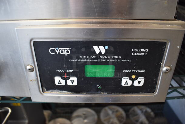 Winston CVap Stainless Steel Commercial Single Drawer Warming Drawer. 115 Volts, 1 Phase. 16x27x16. Tested and Powers On - Image 3 of 6
