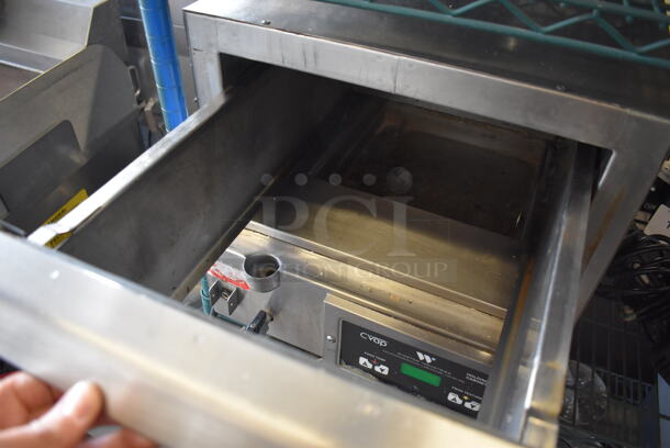 Winston CVap Stainless Steel Commercial Single Drawer Warming Drawer. 115 Volts, 1 Phase. 16x27x16. Tested and Powers On - Image 4 of 6
