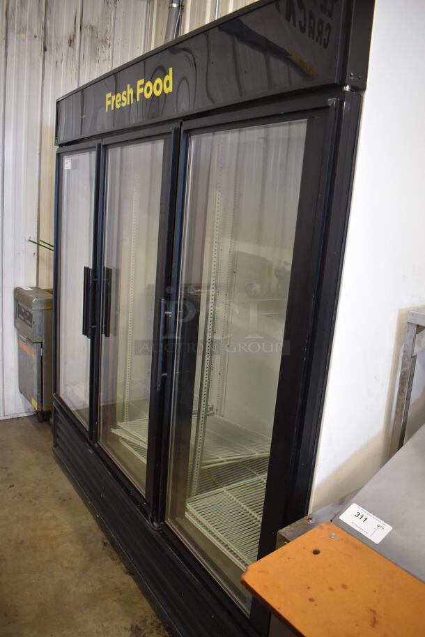 2013 True GDM-72 ENERGY STAR Metal Commercial 3 Door Reach In Cooler Merchandiser. 115/208-230 Volts, 1 Phase. 77x32x78 - Image 2 of 6