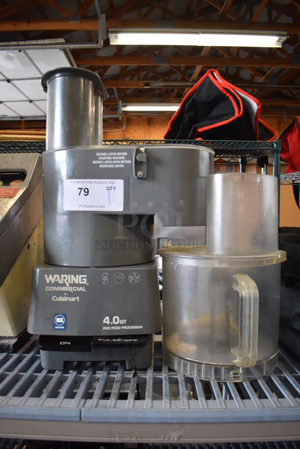 Waring Commercial Countertop Food Processor. 115 Volts, 1 Phase. 18x14x20. Tested and Working!