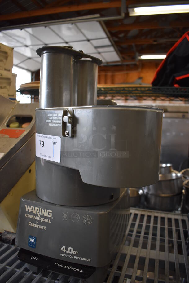 Waring Commercial Countertop Food Processor. 115 Volts, 1 Phase. 18x14x20. Tested and Working! - Image 6 of 6