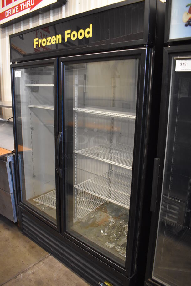 2021 True GDM-49F-HC Metal Commercial 2 Door Reach In Freezer Merchandiser. 115/208-230 Volts, 1 Phase. 54x31.5x78 - Image 2 of 6