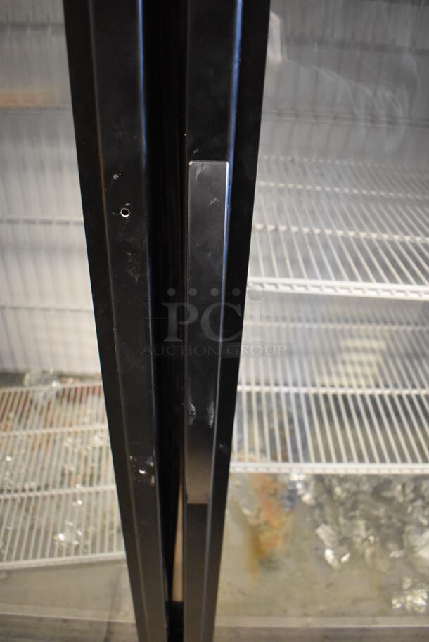 2021 True GDM-49F-HC Metal Commercial 2 Door Reach In Freezer Merchandiser. 115/208-230 Volts, 1 Phase. 54x31.5x78 - Image 3 of 6